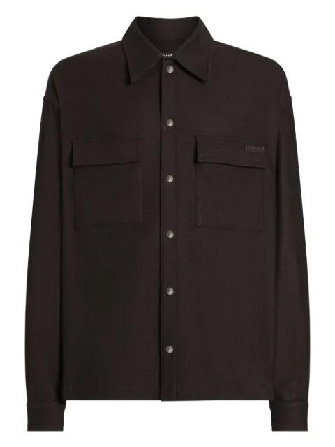 logo-plaque shirt by DOLCE&GABBANA