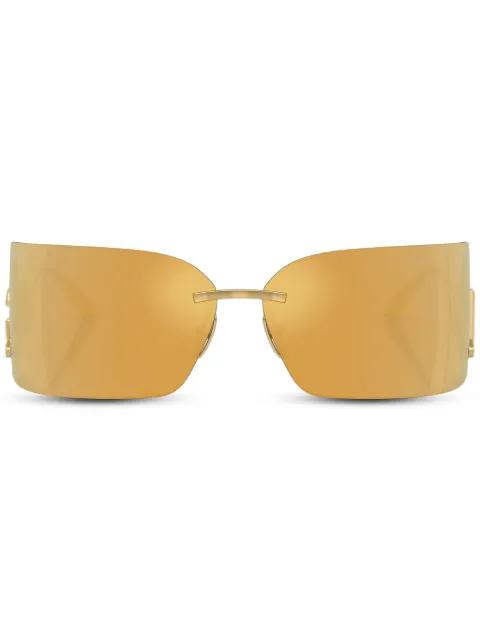 logo-plaque sunglasses by DOLCE&GABBANA