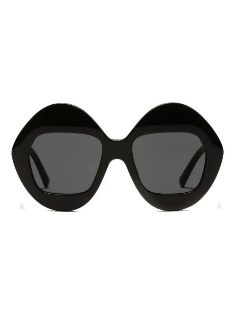 logo-plaque sunglasses by DOLCE&GABBANA