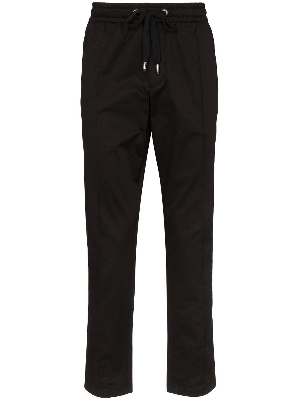 logo-plaque sweatpants by DOLCE&GABBANA