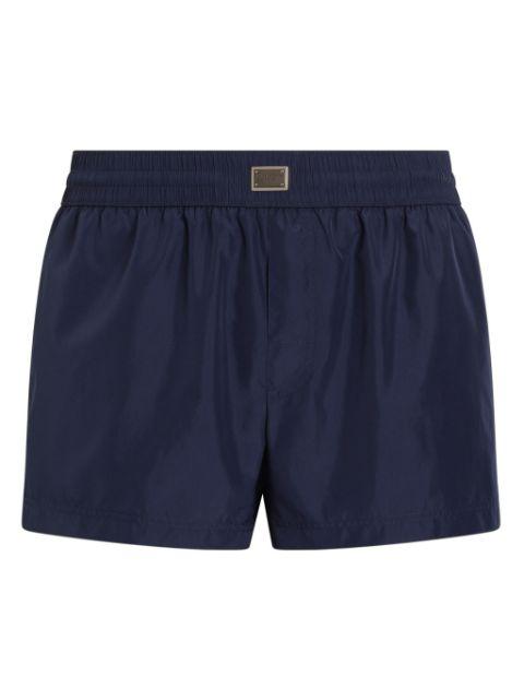 logo-plaque swim shorts by DOLCE&GABBANA