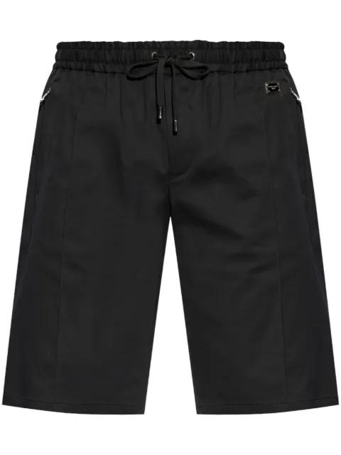 logo-plaque track shorts by DOLCE&GABBANA