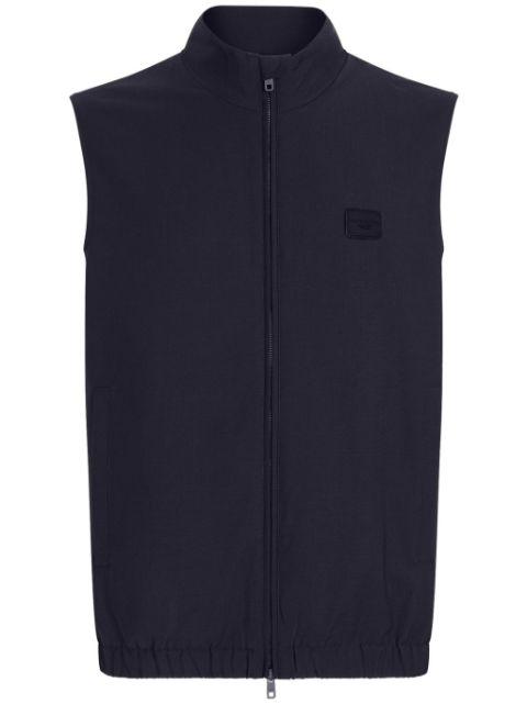 logo-plaque vest by DOLCE&GABBANA