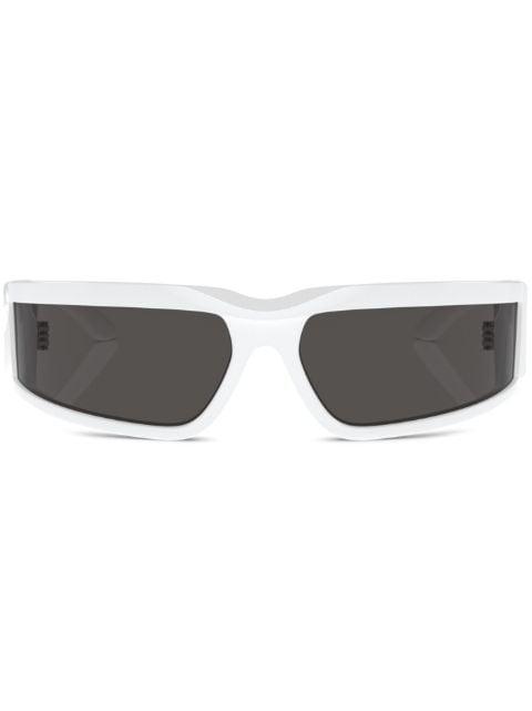 logo-plaque wraparound sunglasses by DOLCE&GABBANA
