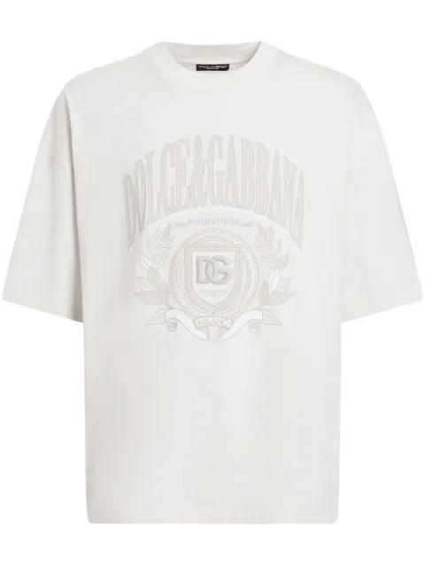 logo-print T-shirt by DOLCE&GABBANA