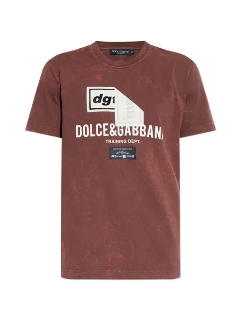 logo-print T-shirt by DOLCE&GABBANA