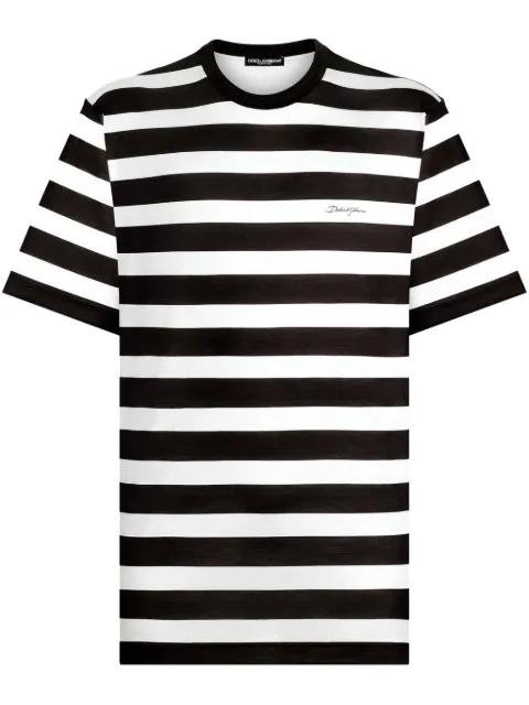 logo-print T-shirt by DOLCE&GABBANA