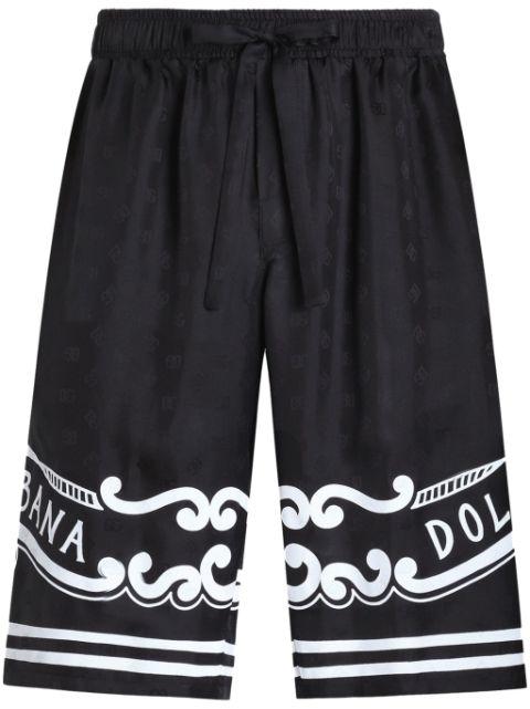 logo-print bermuda shorts by DOLCE&GABBANA