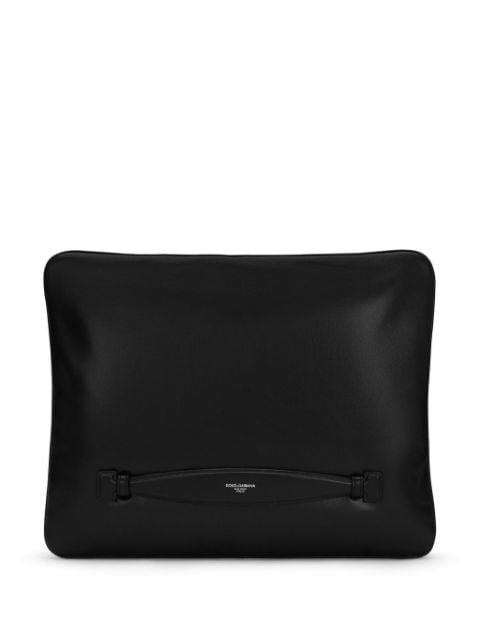 logo-print clutch bag by DOLCE&GABBANA