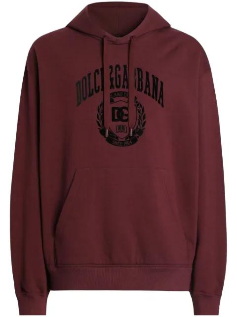 logo-print hoodie by DOLCE&GABBANA