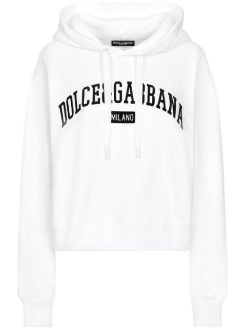 logo-print hoodie by DOLCE&GABBANA