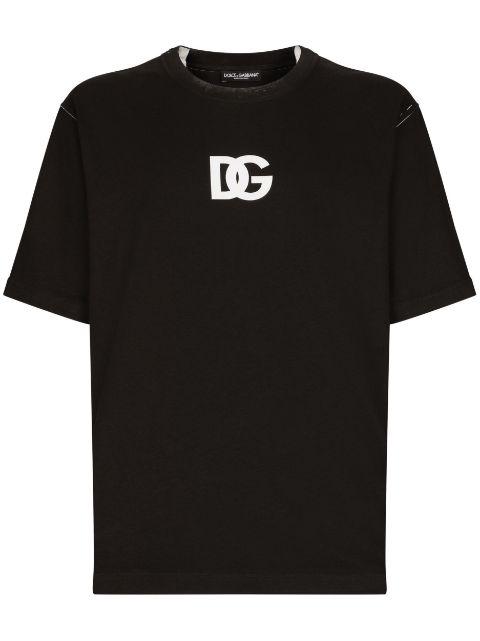 logo-print short-sleeve T-shirt by DOLCE&GABBANA