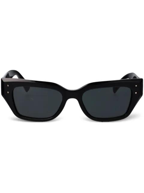 logo-print sunglasses by DOLCE&GABBANA