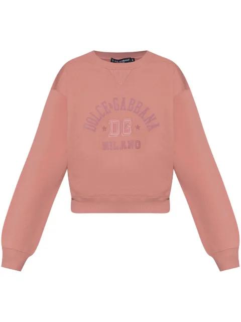 logo-print sweatshirt by DOLCE&GABBANA
