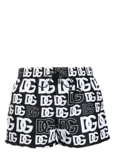 logo-print swim shorts by DOLCE&GABBANA