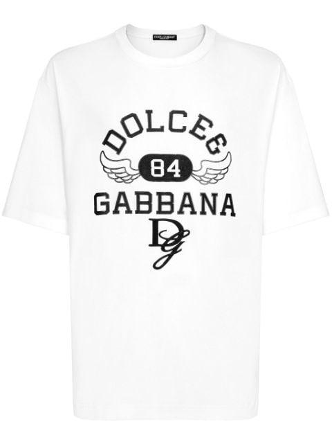 logo print t-shirt by DOLCE&GABBANA
