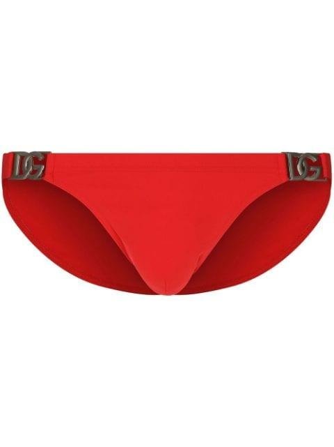 logo-tag bikini bottoms by DOLCE&GABBANA