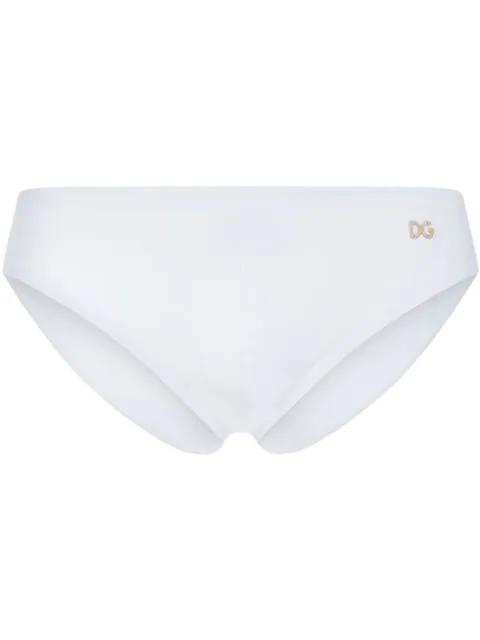 logo-tag bikini bottoms by DOLCE&GABBANA