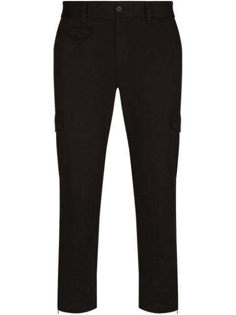 logo-tag cargo trousers by DOLCE&GABBANA