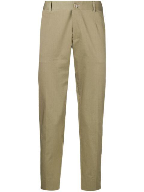 logo-tag chinos by DOLCE&GABBANA