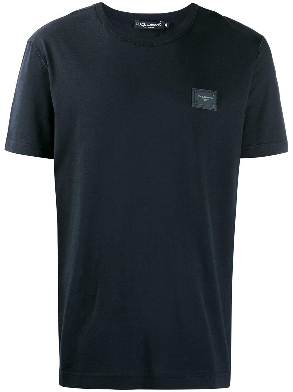 logo-tag cotton T-shirt by DOLCE&GABBANA