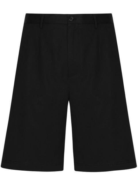 logo-tag cotton shorts by DOLCE&GABBANA