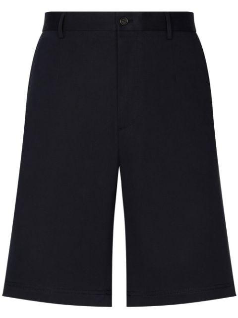 logo-tag stretch-cotton shorts by DOLCE&GABBANA
