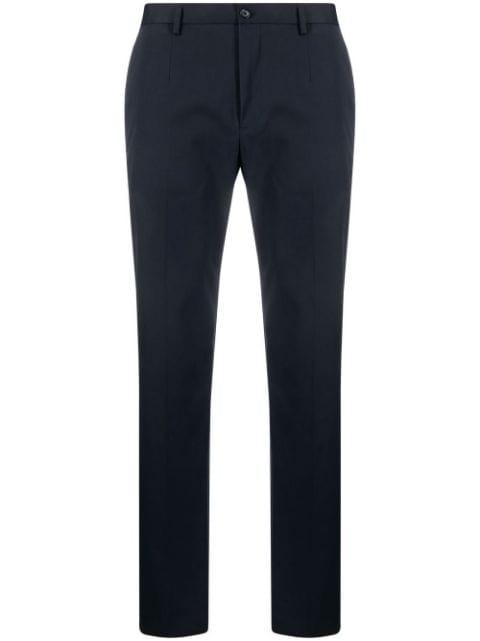 logo-tag tailored trousers by DOLCE&GABBANA
