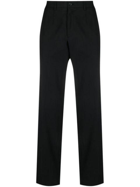 logo-tag tailored trousers by DOLCE&GABBANA