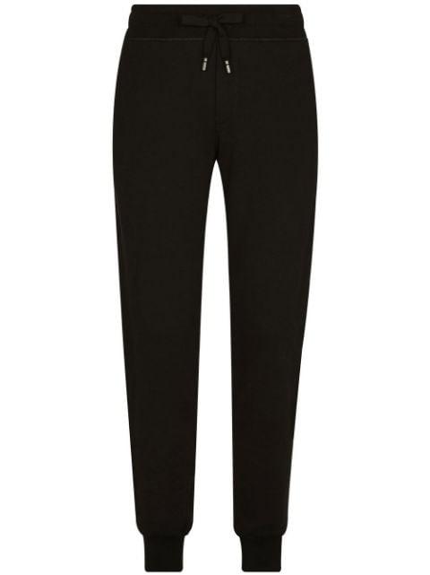 logo-tag track pants by DOLCE&GABBANA