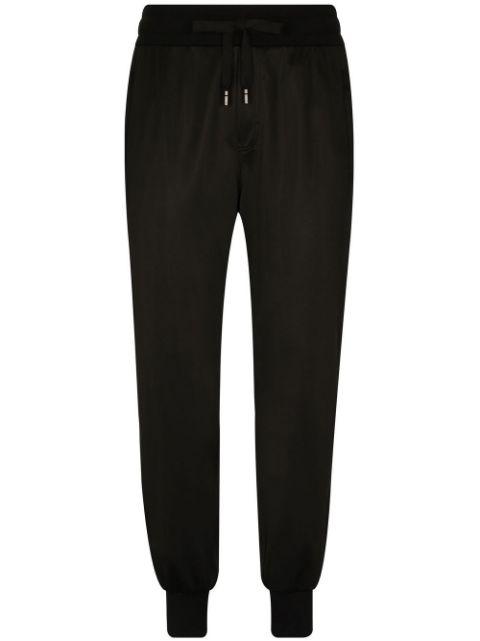 logo-tag track pants by DOLCE&GABBANA