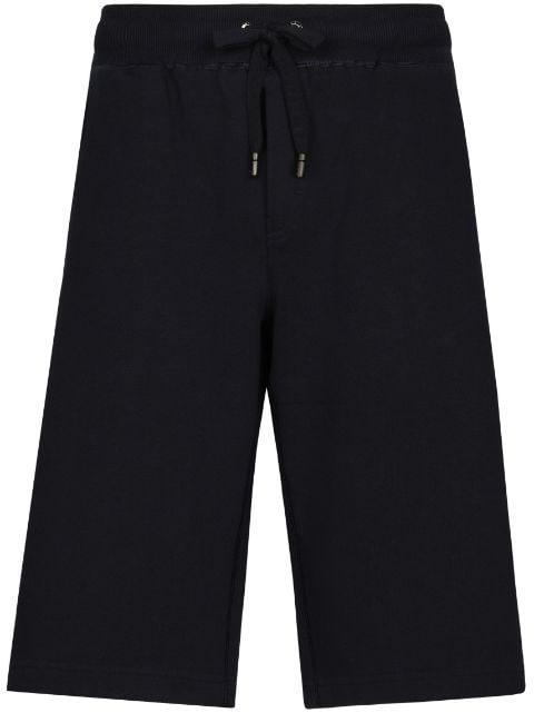 logo-tag track shorts by DOLCE&GABBANA