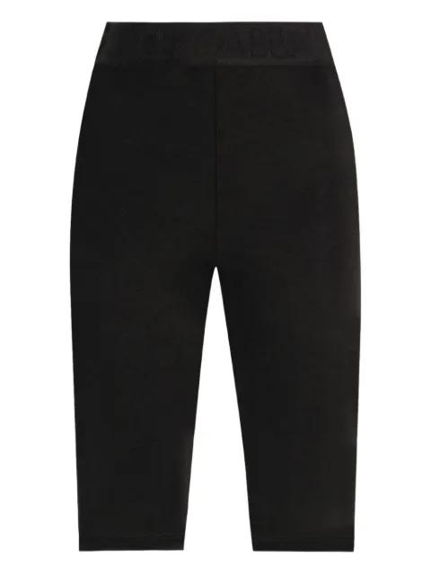 logo-waist biker shorts by DOLCE&GABBANA