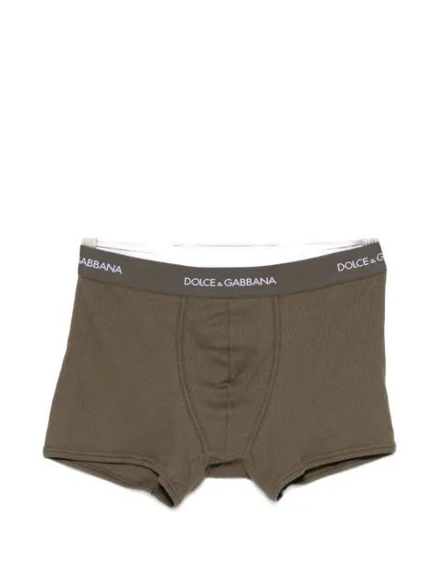 logo-waistband cotton boxers by DOLCE&GABBANA