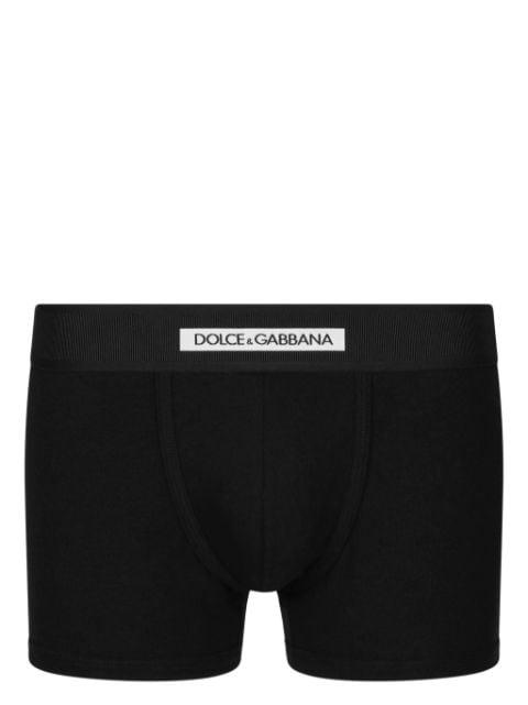 logo-waistband cotton briefs by DOLCE&GABBANA