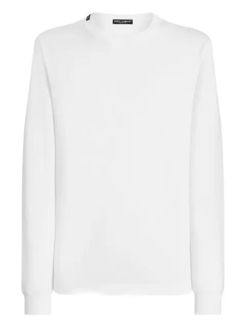 long-sleeve cotton T-shirt by DOLCE&GABBANA
