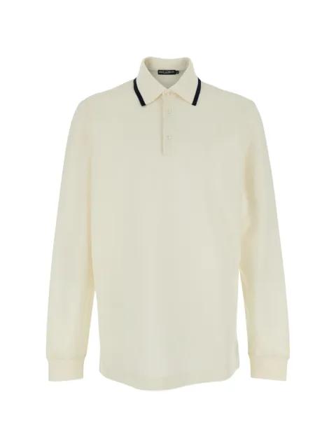 long-sleeved polo shirt by DOLCE&GABBANA