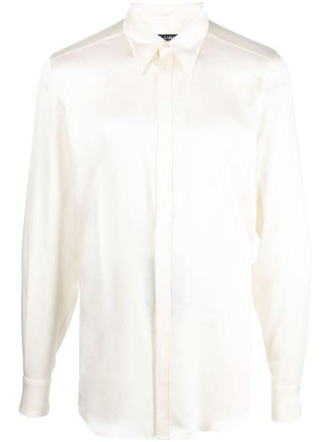 long-sleeved silk shirt by DOLCE&GABBANA