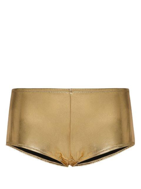 low-rise foiled briefs by DOLCE&GABBANA