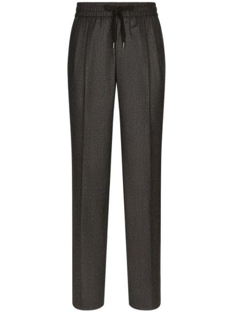 mélange trousers by DOLCE&GABBANA