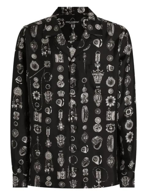 medallion print shirt by DOLCE&GABBANA