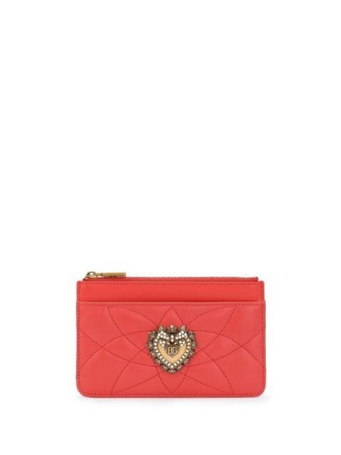 medium Devotion leather wallet by DOLCE&GABBANA