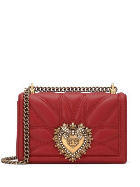 medium Devotion quilted shoulder bag by DOLCE&GABBANA