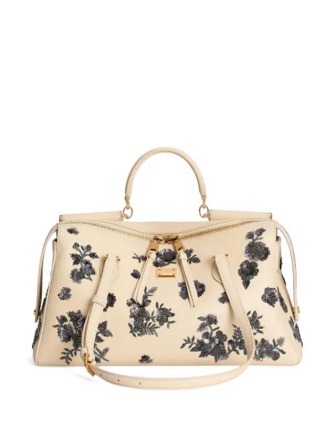 medium Vittoria handbag with embroidery by DOLCE&GABBANA