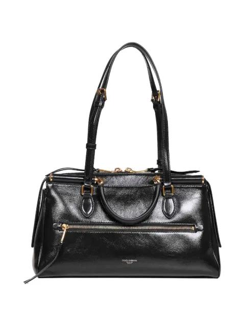 medium Vittoria leather tote bag by DOLCE&GABBANA