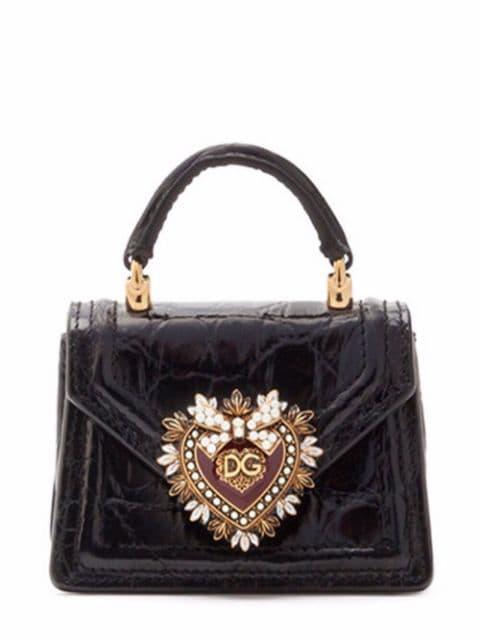 micro Devotion top-handle bag by DOLCE&GABBANA