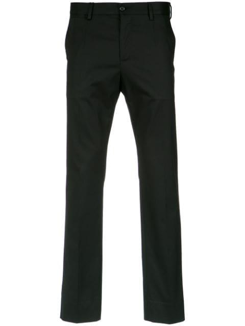mid-rise tailored trousers by DOLCE&GABBANA