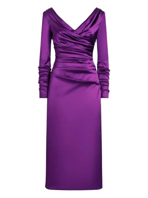 midi draped dress by DOLCE&GABBANA