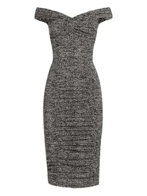 midi off-shoulder dress by DOLCE&GABBANA