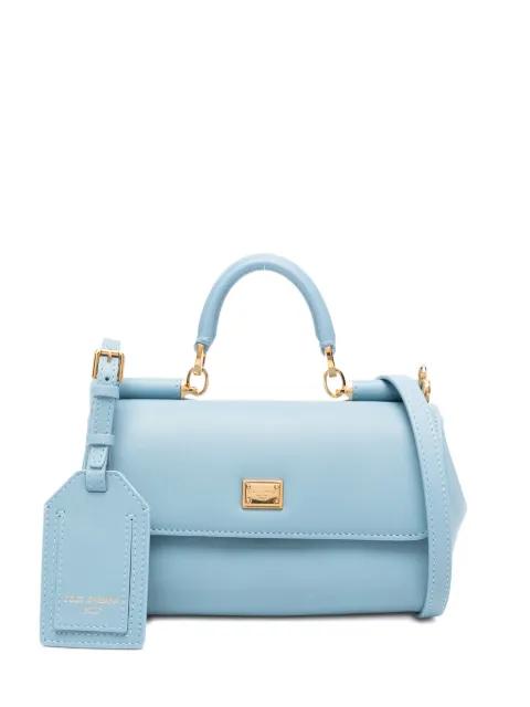 mini My Sicily leather tote bag by DOLCE&GABBANA